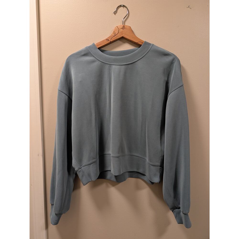 Lululemon Softstreme Perfectly Oversized Cropped Crew - Picture 3 of 5